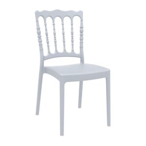 NAPOLEON SILVER GREY ΚΑΡΕΚΛΑ ΠΟΛ/ΝΙΟΥ 45X55X92εκ.
