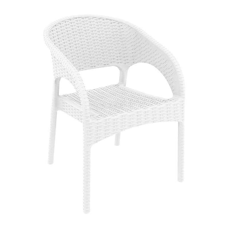 PANAMA WHITE ΠΟΛΥΘΡΟΝΑ ΠΟΛ/ΝΙΟΥ 58X64X80εκ.