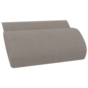 SLIM ΜΑΞΙΛΑΡΙ POLYESTER 5εκ.LIGHT BROWN 41X23X5εκ.
