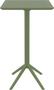 SKY OLIVE GREEN BAR 60Χ60Χ108εκ.ΠΤΥΣ/ΝΟ ΤΡΑΠ. ΠΟΛ/ΝΙΟΥ