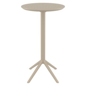 SKY TAUPE BAR Φ60Χ108εκ.ΠΤΥΣ/ΝΟ ΤΡΑΠ. ΠΟΛ/ΝΙΟΥ
