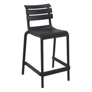 HELEN 65εκ. ΣΚΑΜΠΟ BLACK ΠΟΛ/ΝΙΟΥ 52X55X95εκ.
