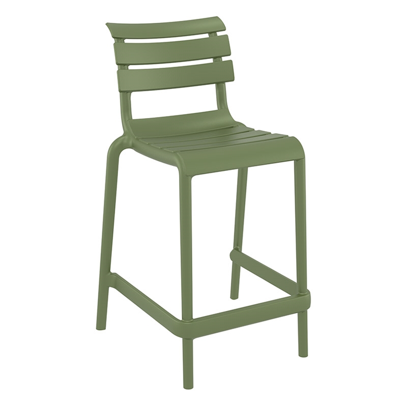 HELEN 65εκ. ΣΚΑΜΠΟ OLIVE GREEN ΠΟΛ/ΝΙΟΥ 52X55X95εκ.