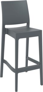 MAYA 75εκ. ΣΚΑΜΠΟ DARK GREY ΠΟΛ/ΝΙΟΥ 45Χ51Χ108εκ.