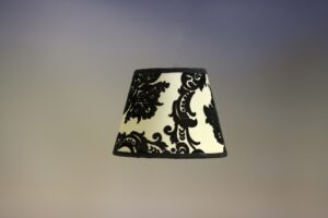 Γαλλικό λαχούρι εκρού- μαύρο