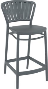 PORTOFINO 65εκ. ΣΚΑΜΠΟ DARK GREY ΠΟΛ/ΝΙΟΥ