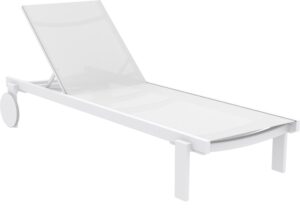 CASABLANCA ΞΑΠΛΩΣΤΡΑ WHITE/WHITE ΑΛΟΥΜ-ΠΟΛ/ΝΙΟΥ