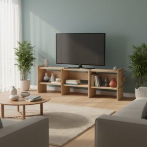 ΕΠΙΠΛΟ TV (LUCIS) ΦΥΣΙΚΟ 150*38*70ΕΚ. ΚΟΝΤΡΑ ΠΛΑΚΕ ΘΑΛΑΣΣΗΣ ΚΑΤΑΛΛΗΛΟ ΓΙΑ ΕΞΩΤΕΡΙΚΟ ΧΩΡΟ ΣΥΝΑΡΜΟΛΟΓΗΣΗ ΧΩΡΙΣ ΒΙΔΕΣ ΚΑΙ ΕΞΑΡΤΗΜΑΤΑ