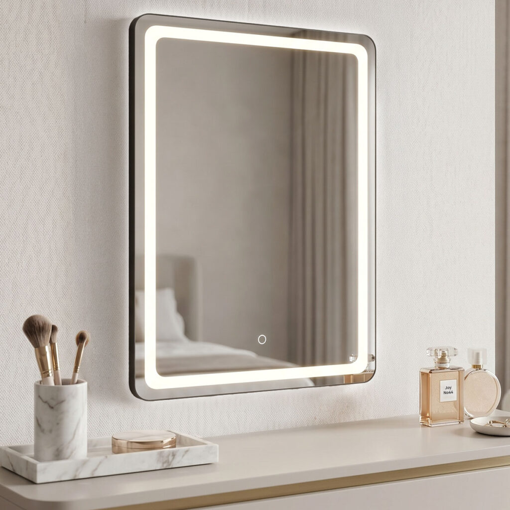 Καθρέπτης Derbo pakoworld led 50x2.5x70εκ