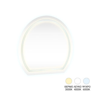 Καθρέπτης Enira pakoworld με led 59.5x2.8x59.5εκ